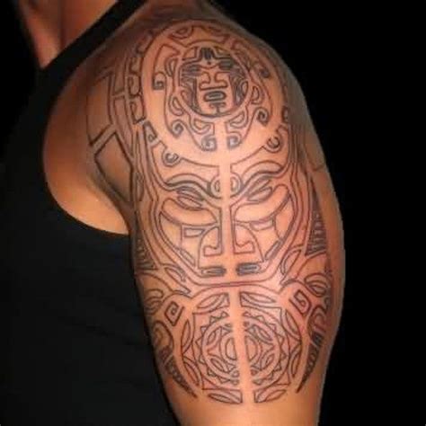 41 Lovely Aztec Shoulder Tattoos Shoulder Tattoos