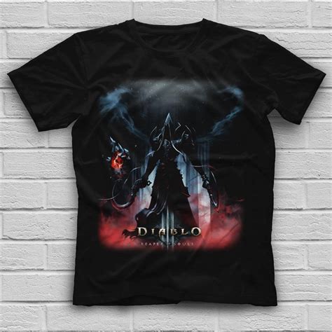 Diablo Black Unisex T Shirt Tees Shirts Teevimy