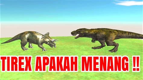 Paling Keren Pertarungan Dino Tirex Melawan Tricerator Bagaimana