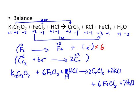 PPT - Balancing Redox Equations PowerPoint Presentation, free download ...