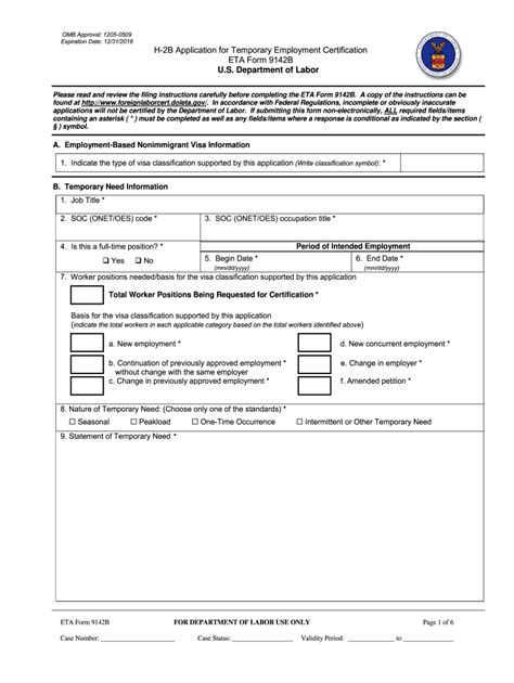 H2b visa application form: Fill out & sign online | DocHub