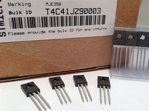 10 Stück10 Pieces Mje350 Sot 32 Pnp Power Transistor Mjd350 300v 05a