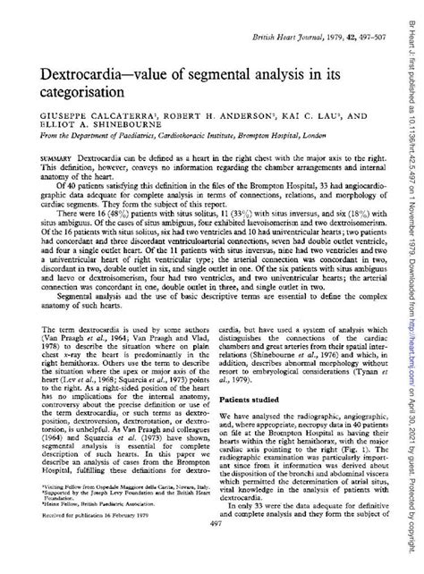 Pdf Dextrocardia Value Of Segmental Analysis In Its