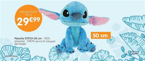 Promo Peluche Stitch 50 Cm Chez Babou ICatalogue Fr