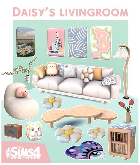 Livings Mundo Sims In 2024 Sims 4 Bedroom Sims 4 Cc Furniture