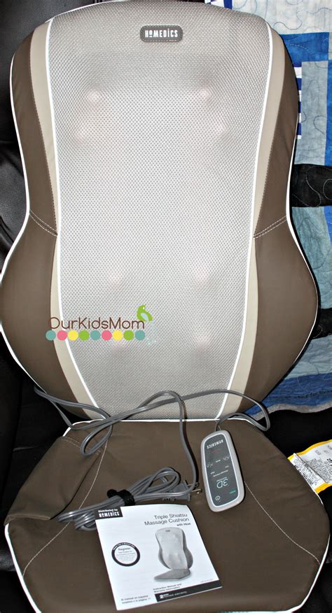 Homedics Triple Shiatsu Massage Cushion With Heat