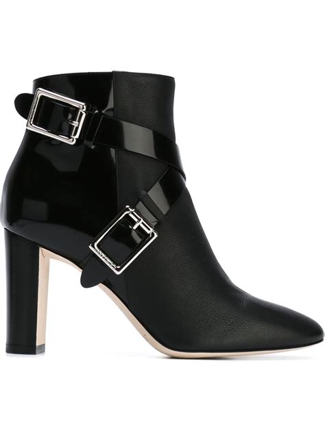 Lyst Jimmy Choo Dee Ankle Boots In Black