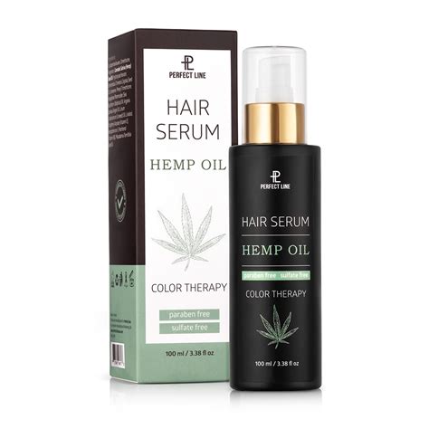 Hemp Oil Hair Serum Perfect Line Usa