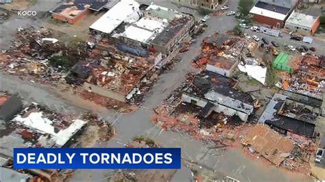 Tornadoes in Oklahoma and Iowa claim 5 lives, including a child, near Marietta and in ...