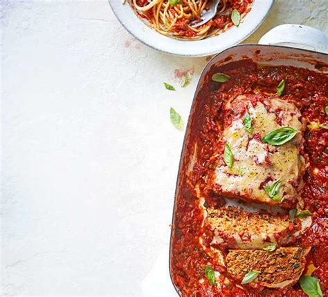 Healthy Meatloaf With Spaghetti Sauce Recipe Bbc Good Food