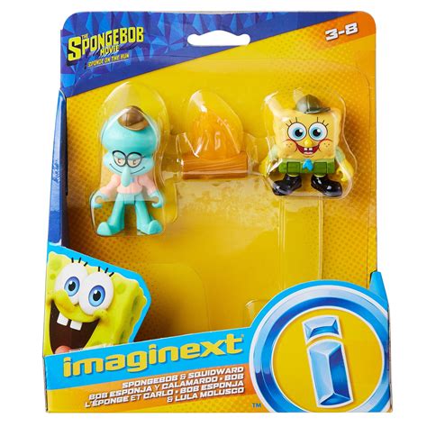 Imaginext Spongebob Camp Coral Spongebob Squidward Figure 49 Off