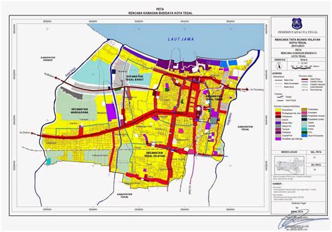 Peta Kota: Peta Kota Tegal