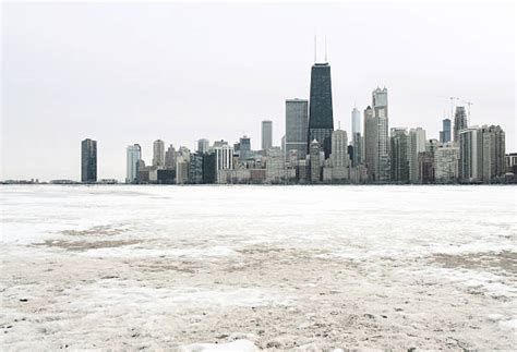 Chicago Winter Skyline Snow Stock Photos, Pictures & Royalty-Free ...