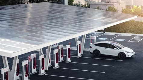 Tesla To Install First 350kw V4 Supercharger With Solar And Megapack In