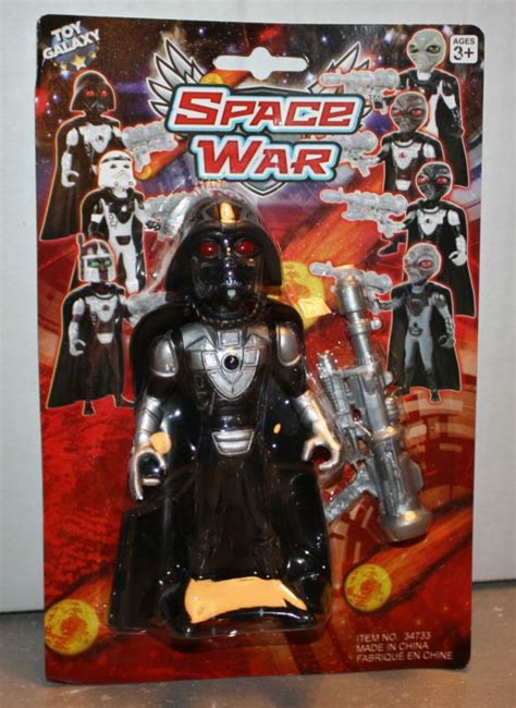 Star Wars Darth Vader China Knock Off Bootleg Toy Galaxy Space War