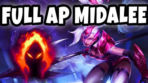 Full Ap Nidalee Mid Spear Throwing Machine 1 Spear 80 HP GONE