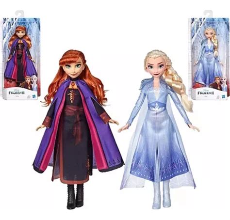 Set De Dos Mu Ecas Anna Y Elsa De Frozen De Disney Meses Sin Intereses