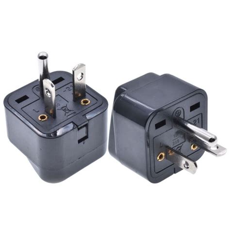 15a Us Nema 6 20p Industry Plug Adaptor Universal Socket Converter American Grounded 3 Pin Ac