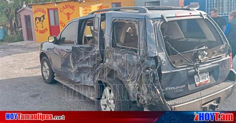 Hoy Tamaulipas Accidente En Tamaulipas Un Lesionado Deja Accidente