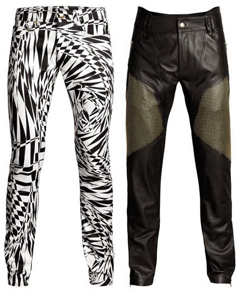 Versace Pants For Men Leather Fashions Feel Tips And Body Care