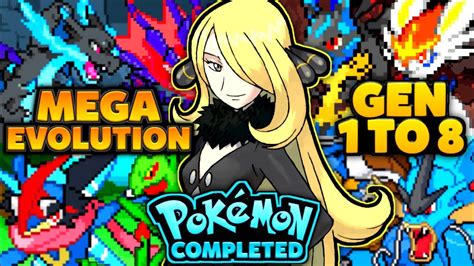 NEW Completed Pokemon GBA Rom Hack 2023 With Mega Evolution Dynamax