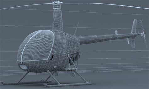 로빈슨 R22 3D 모델 $130 - .obj .max .unknown - Free3D
