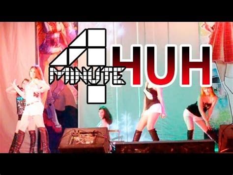 GLB HUH Dance Cover 4minute 130310 YouTube