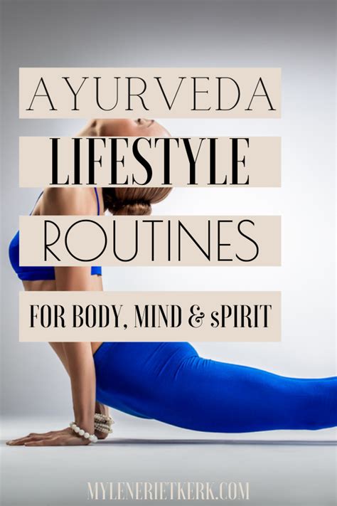 Ayurveda Lifestyle Daily Routines Artofit