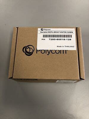 Polycom RealPresence Digital Brkout Codec 2215 68524 001 EBay