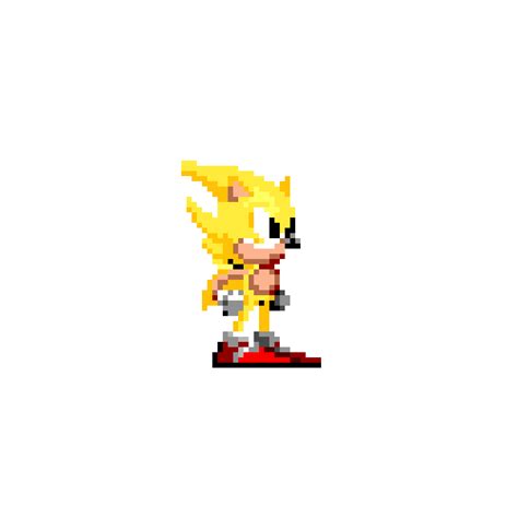 Pixilart Super Sonic By Atobin0002