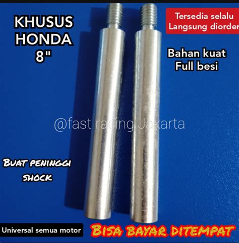 HONDA Peninggi Shock Depan 8 Cm Bebek Dan Matick Suling Shock