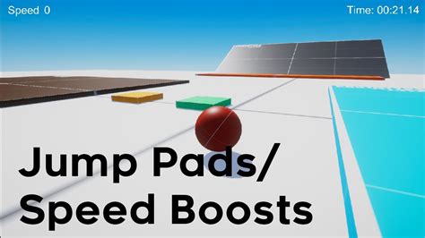 Unity3D Jump Pads And Speed Boosts Tutorial YouTube