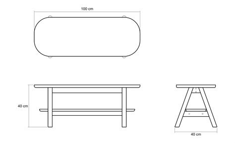 Ovale Coffee Table Karpenter