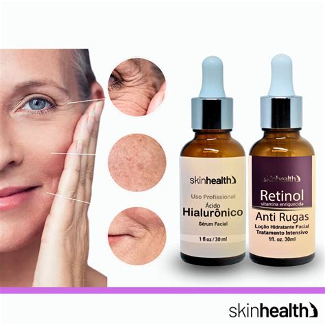 Retinol E Cido Hialur Nico Skinhealth S Rum Clareia Antirrugas E