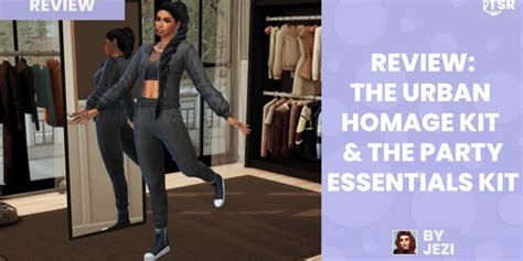 Sims 4 Kits Review Urban Homage Kit And Party Essentials Kit The Sims Resource Blog