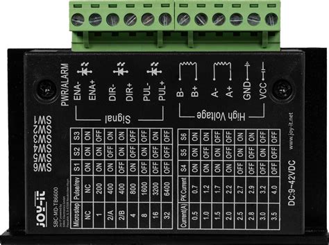 Tb6600 Stepper Motor Driver Joy It