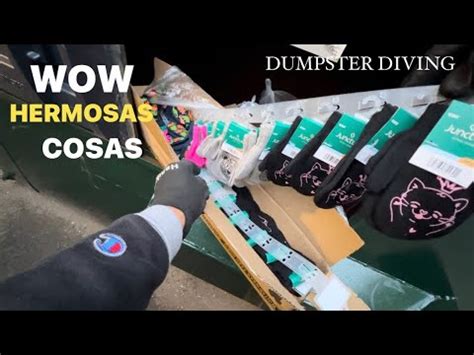 DUMPSTER DIVING WOW HERMOSAS COSAS Dumpsterdiving Loquetiranenusa