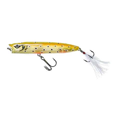 Gunki Hedorah F Popper Stickbait Gold Perch