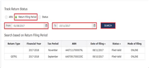 How To Check Gst Return Filing Status Online Legaldocs