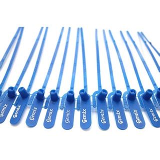 Lacre Para Malote 16 Cm 1000 Unidades Numerado Azul Shopee Brasil