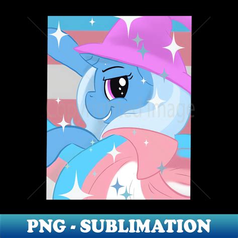 Trixie Lulamoon Transgender Retro Png Sublimation Digital Inspire Uplift