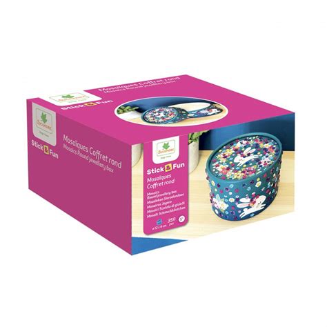 Stick N Fun D Mosaiques Coffret Rond Prix Carrefour