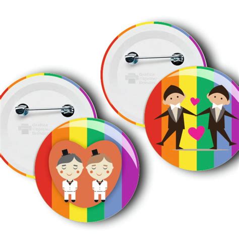 Botton Broche Personalizado Lgbt Orgulho Gay Cm Elo