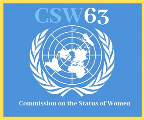 Csw63 Commission On The Status Of Women Tou