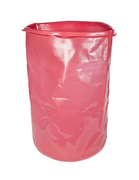 55 Gallon 18 Mil Ldpe Straight Sided Anti Static Round Bottom Liner