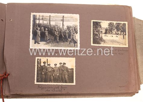 Allgemeine SS Wehrmacht Fotoalbum eines Angehörigen der SS