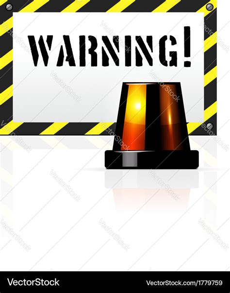 Warning background Royalty Free Vector Image - VectorStock