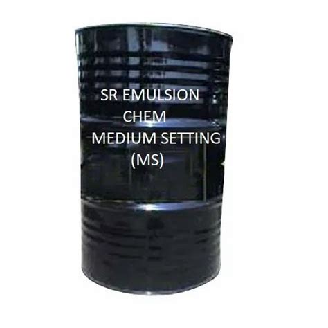 Liquid Medium Setting Bitumen Emulsion MS For Road Construction