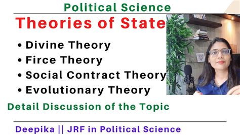 Theories Of State Divine Theory Force Theory Social Contract And