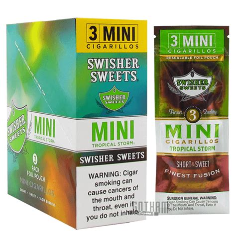 Swisher Sweets Mini Cigarillos Tropical Storm |Gotham Cigars